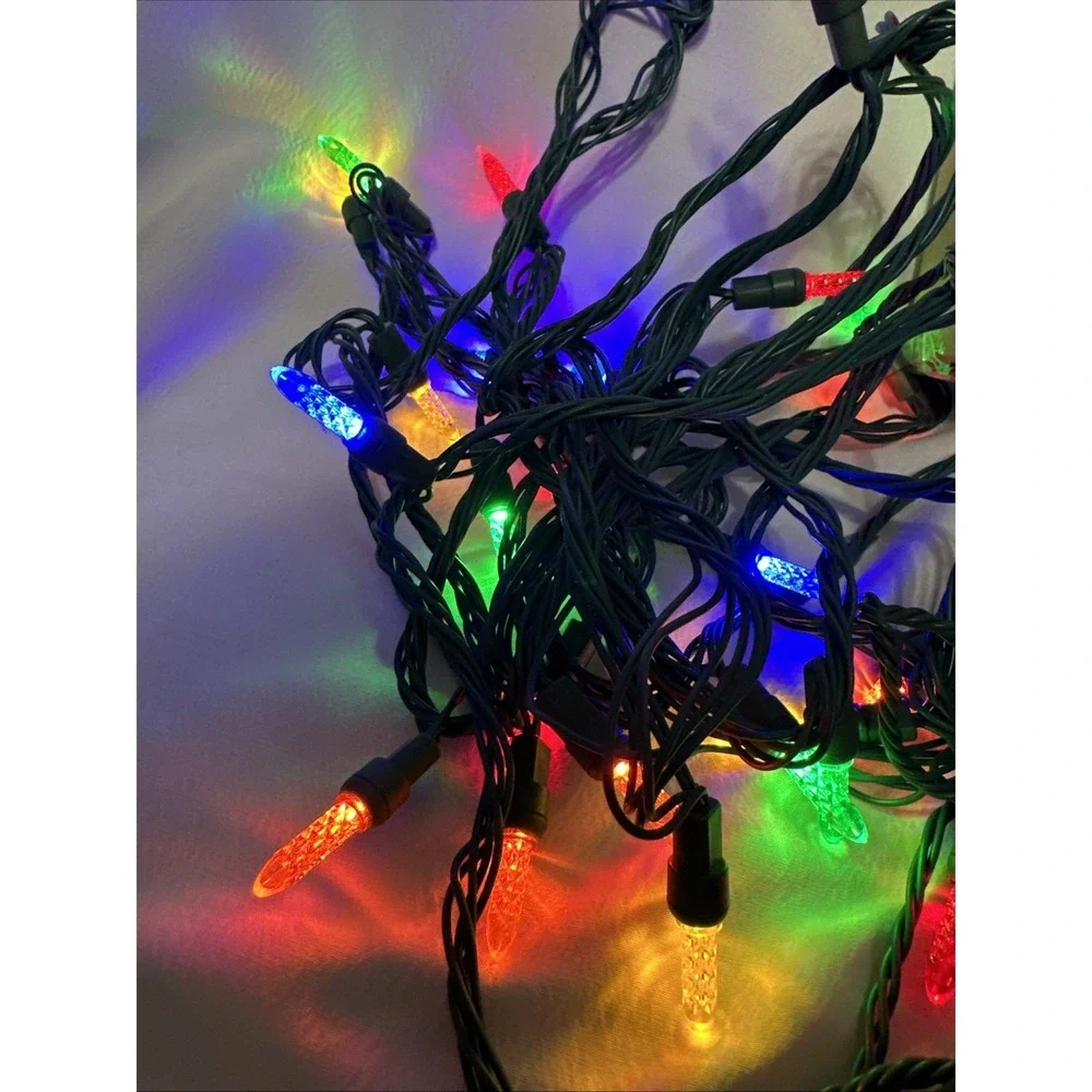 2-Pack Bethlehem Lights Mini Faceted 17FT Battery LED String Lights SEALED BOXES
